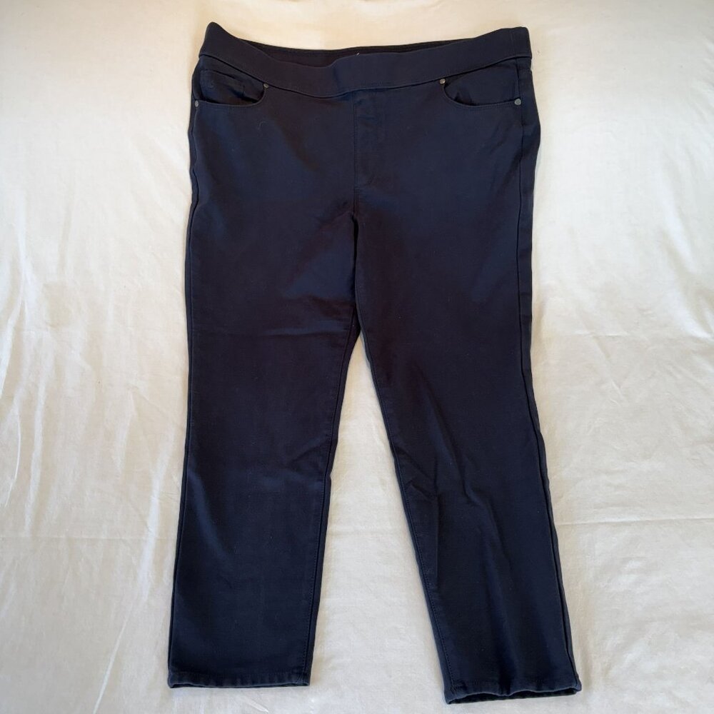 Gloria Vanderbilt Women's Navy Pants 20W in Good Condition